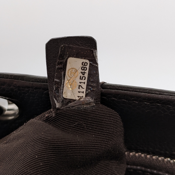 SOLD Chanel Dark Brown Grand Shopping Tote - Picture 7 of 7